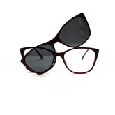 Armação de Óculos Clip on - Amber - 6509