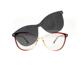 Armação de Óculos Clip on - Amber - YY6101