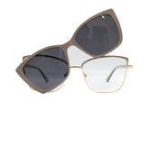 Armação de Óculos Clip on - Amber - OM22309