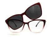 Armação de Óculos Clip on - Amber - OM8721