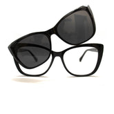 Armação de Óculos Clip on - Amber - OM8725