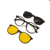 Armação de Óculos Clip on - Hauret - 9806