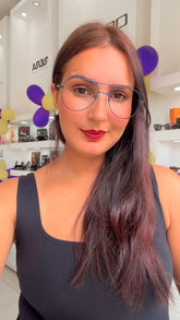 Armação de Óculos de Grau - Mirage Aviador LL608