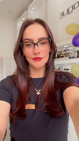 Armação de Óculos Clip on - Amber - 76067