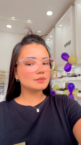 Armação de Óculos Clip on - Amber - 76067