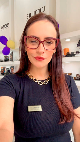 Armação de Óculos Clip on - Amber - 7701