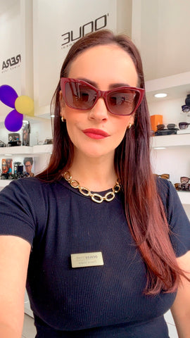 Armação de Óculos Clip on - Amber - 7701