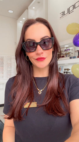 Armação de Óculos Clip on - Amber - 7708