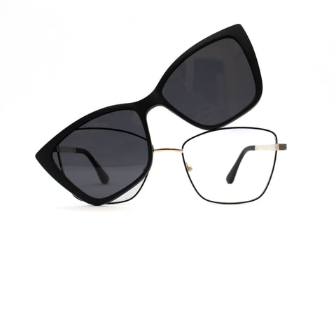 Armação de Óculos Clip on - Amber - OM22428