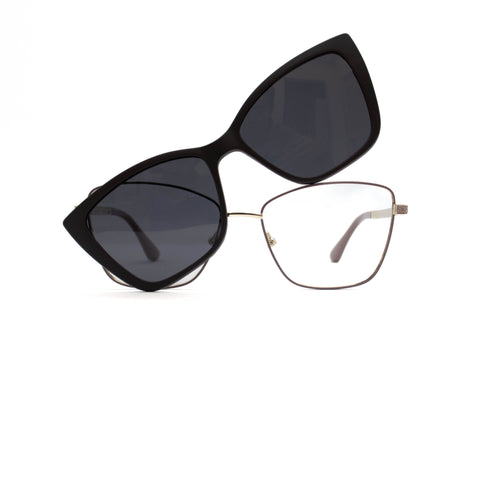 Armação de Óculos Clip on - Amber - OM22428