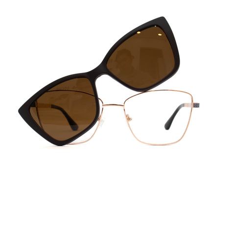 Armação de Óculos Clip on - Amber - OM22428