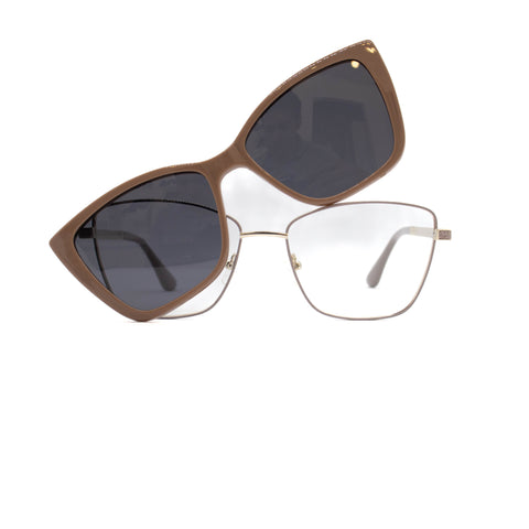 Armação de Óculos Clip on - Amber - OM22428