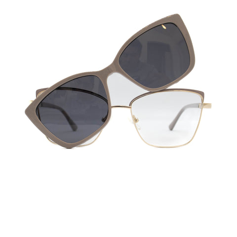 Armação de Óculos Clip on - Amber - OM22309