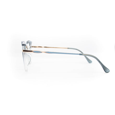 Armação de Óculos de Grau - Amber - BR5767 C5 - Cinza