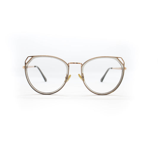 Armação de Óculos de Grau - Amber - BR5729 C6 - Cinza