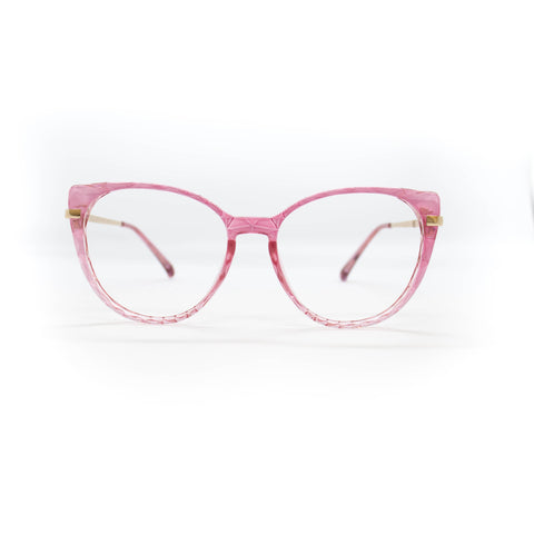 Armação de Óculos de Grau - Amber - BR6036 C4 - Rosa