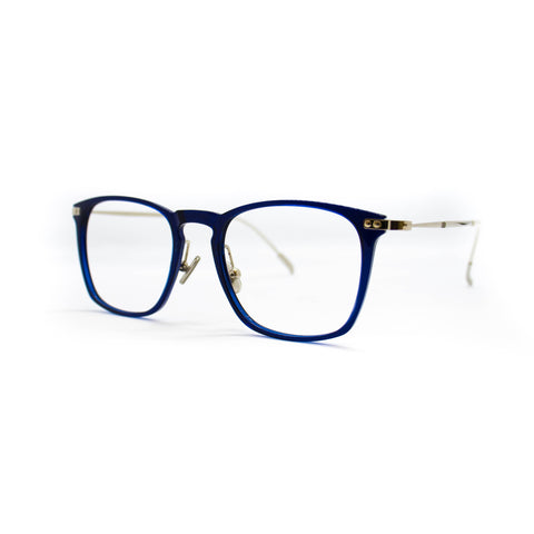 Armação de Óculos de Grau - Amber - B6124 C9 - Azul