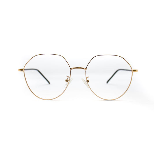 Armação de Óculos de Grau - Amber - 11031 - Dourado