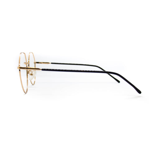 Armação de Óculos de Grau - Amber - 11031 - Dourado