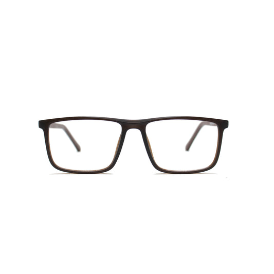 Armação de Óculos de Grau - Amber - 105 - Marrom