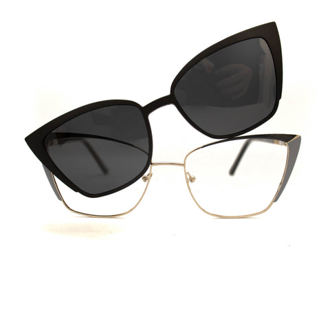 Armação de Óculos Clip on - Amber - SH3265