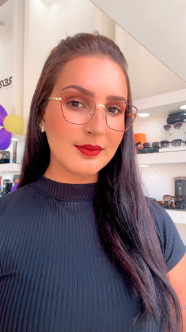 Armação de Óculos de Grau -  Amber LB8011