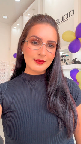 Armação de Óculos de Grau -  Amber M86