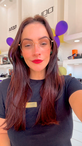 Armação de Óculos de Grau - Mirage - P554