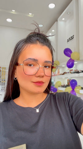 Armação de Óculos Clip on - Amber - SH3485