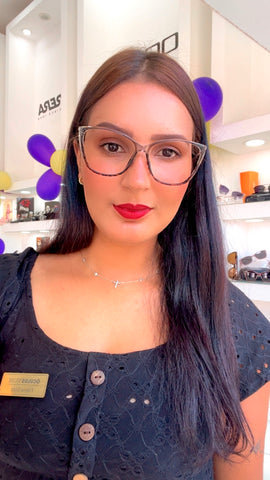 Armação de Óculos de Grau - Amber - TR7843