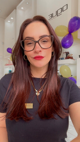 Armação de Óculos Clip on - Amber - YY6122