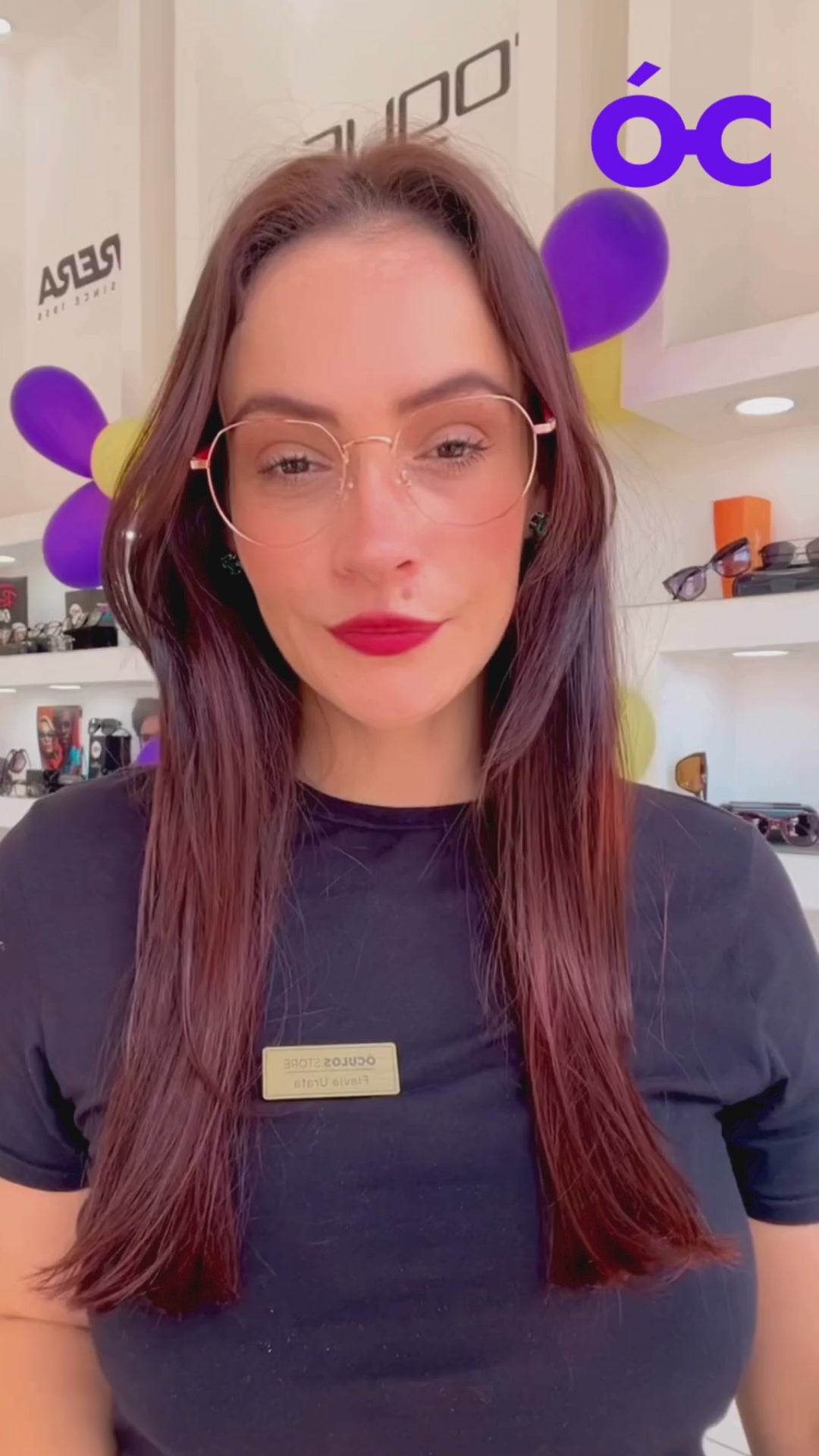 Armação de Óculos de Grau - Mirage - P554