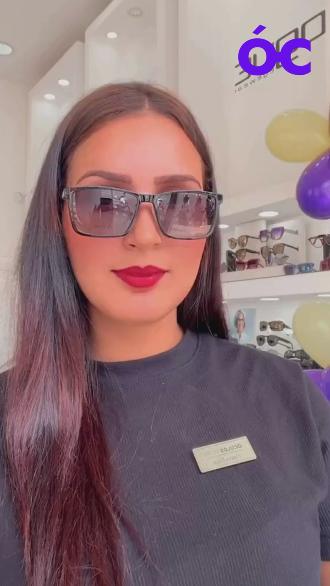 Armação de Óculos Clip on - Amber - SH3313