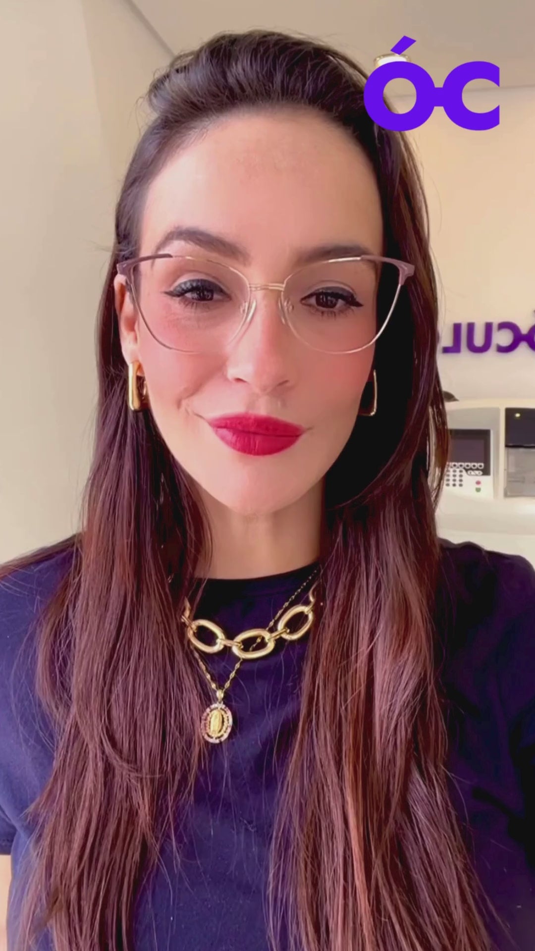 Óculos Anti Luz Azul - Amber - LI68502