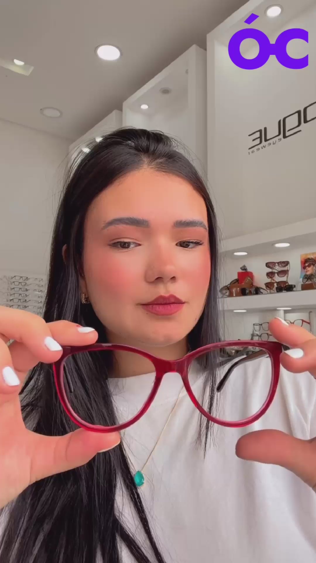 Armação de Óculos de Grau - Amber -  DL-11