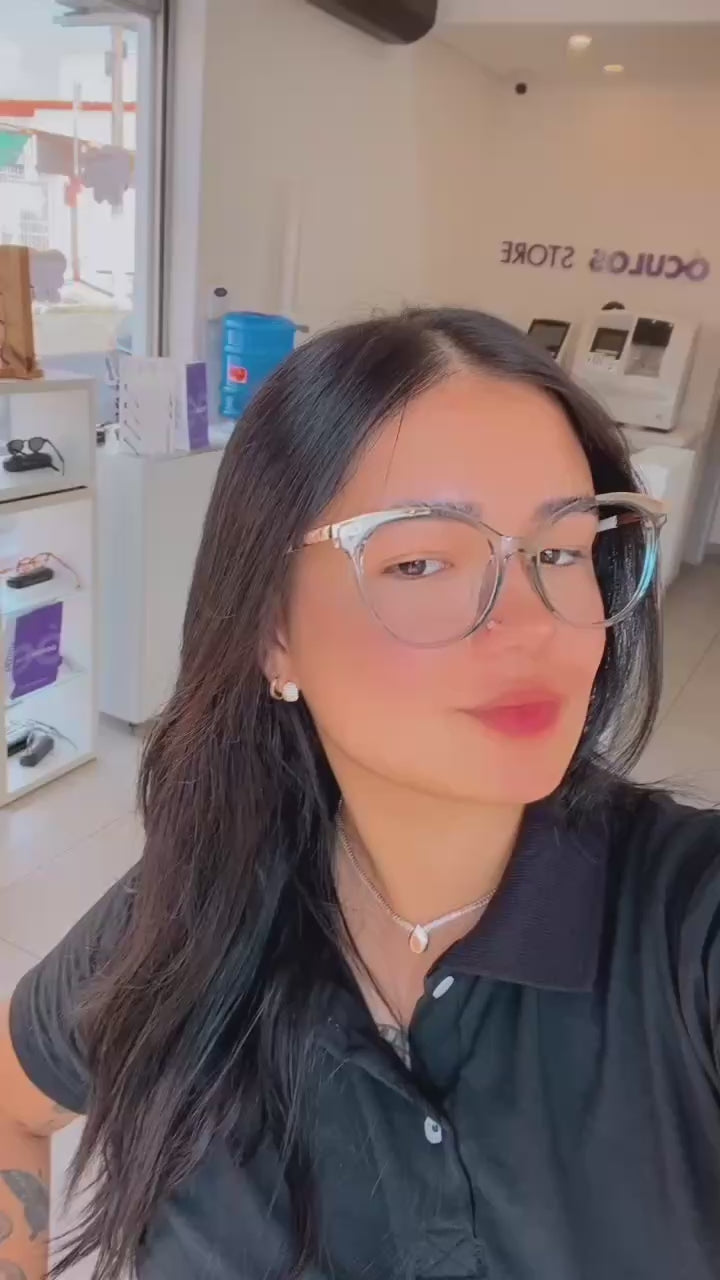 Armação de Óculos de Grau - Amber - TR7209