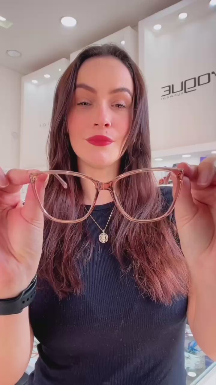 Armação de Óculos de Grau - Amber - TR7843