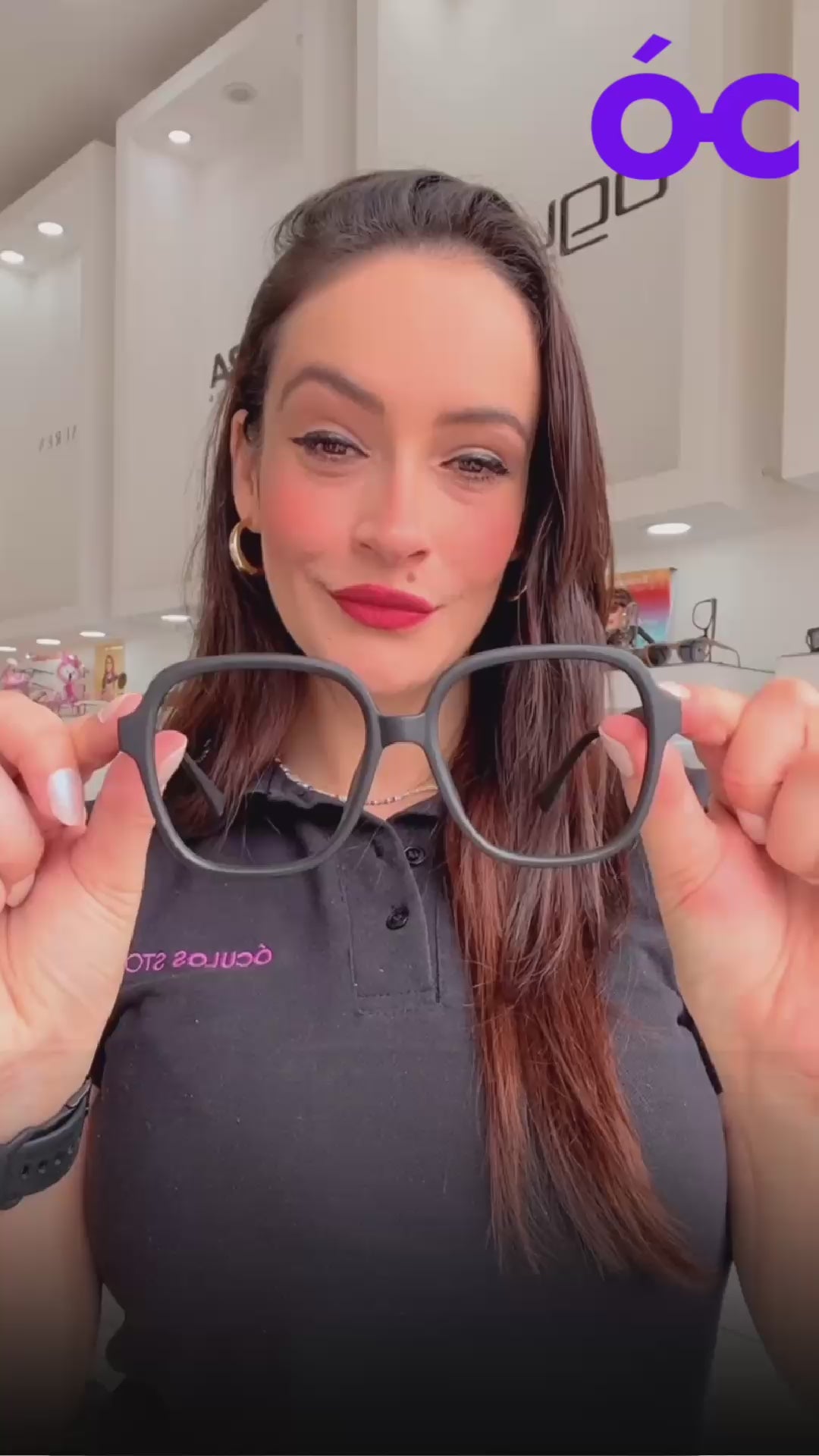 Armação de Óculos de Grau - Amber - P830