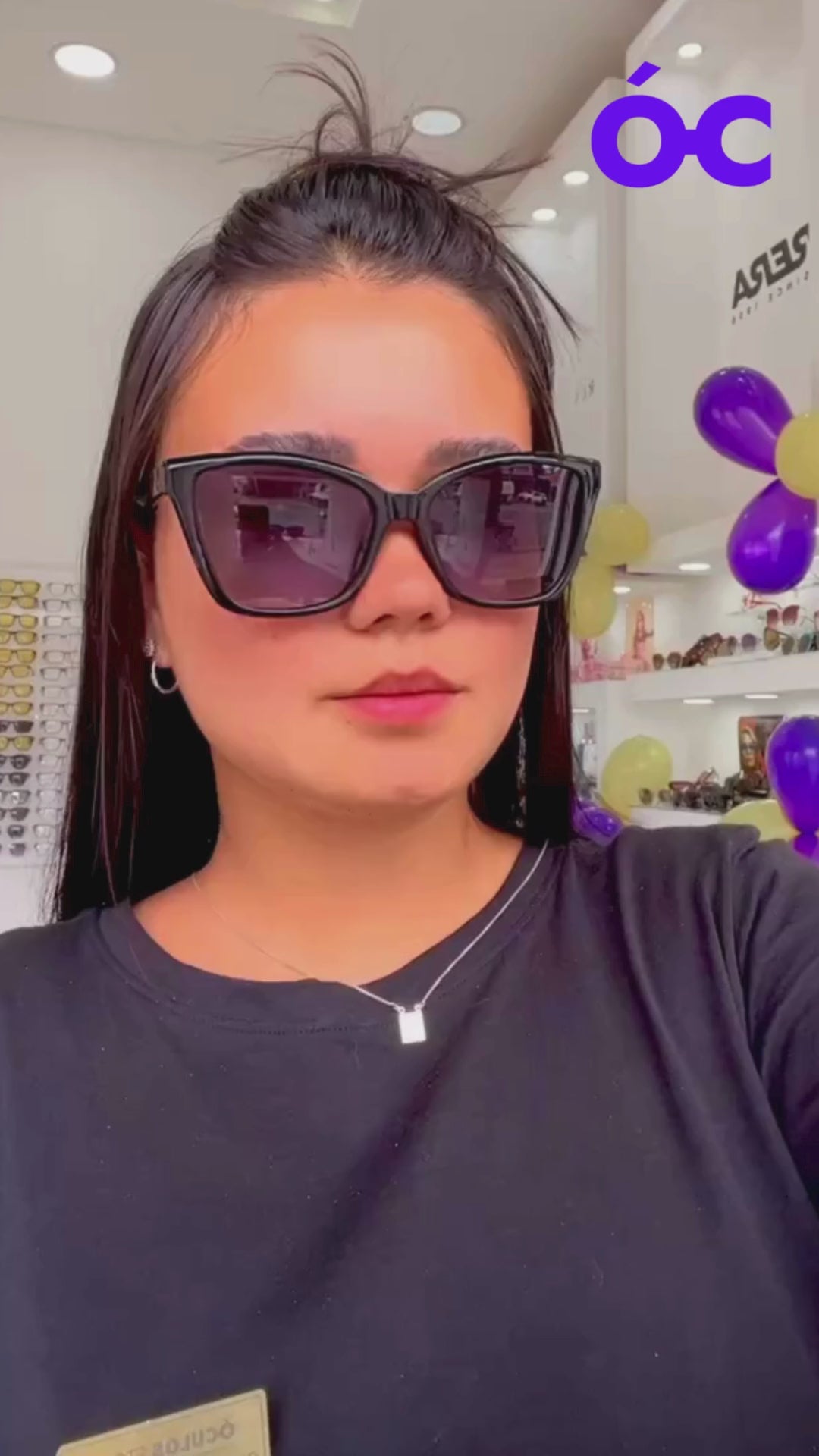 Armação de Óculos Clip on - Amber - 7707