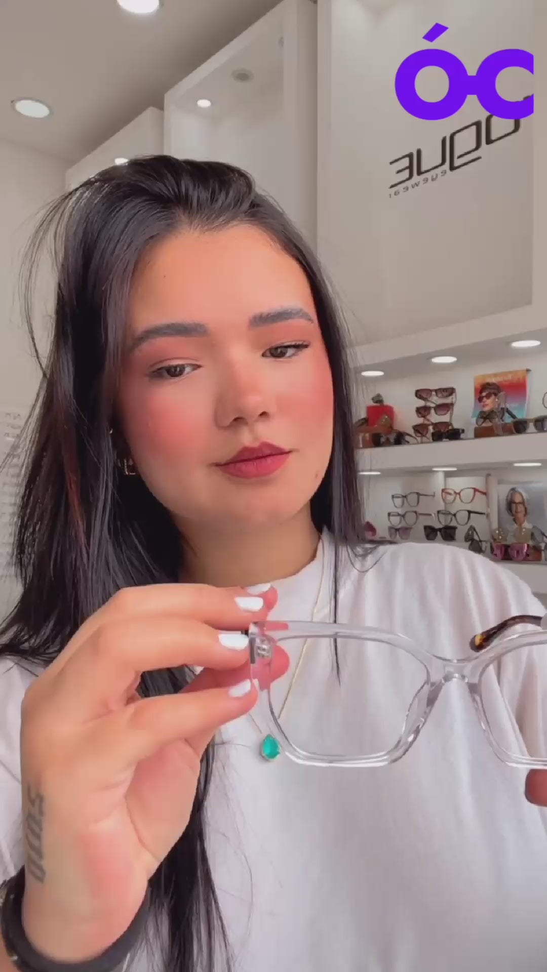 Armação de Óculos de Grau - Amber - LQ3064