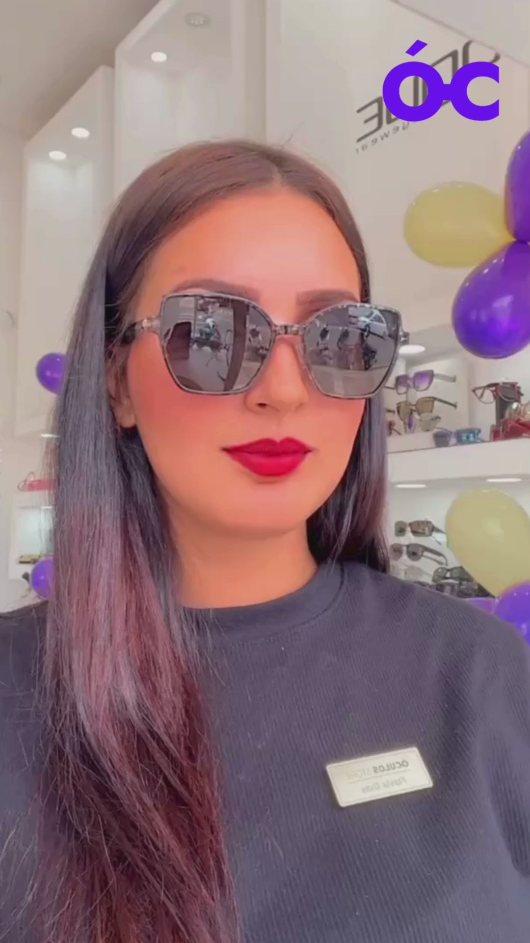 Armação de Óculos Clip on - Amber - SH3485