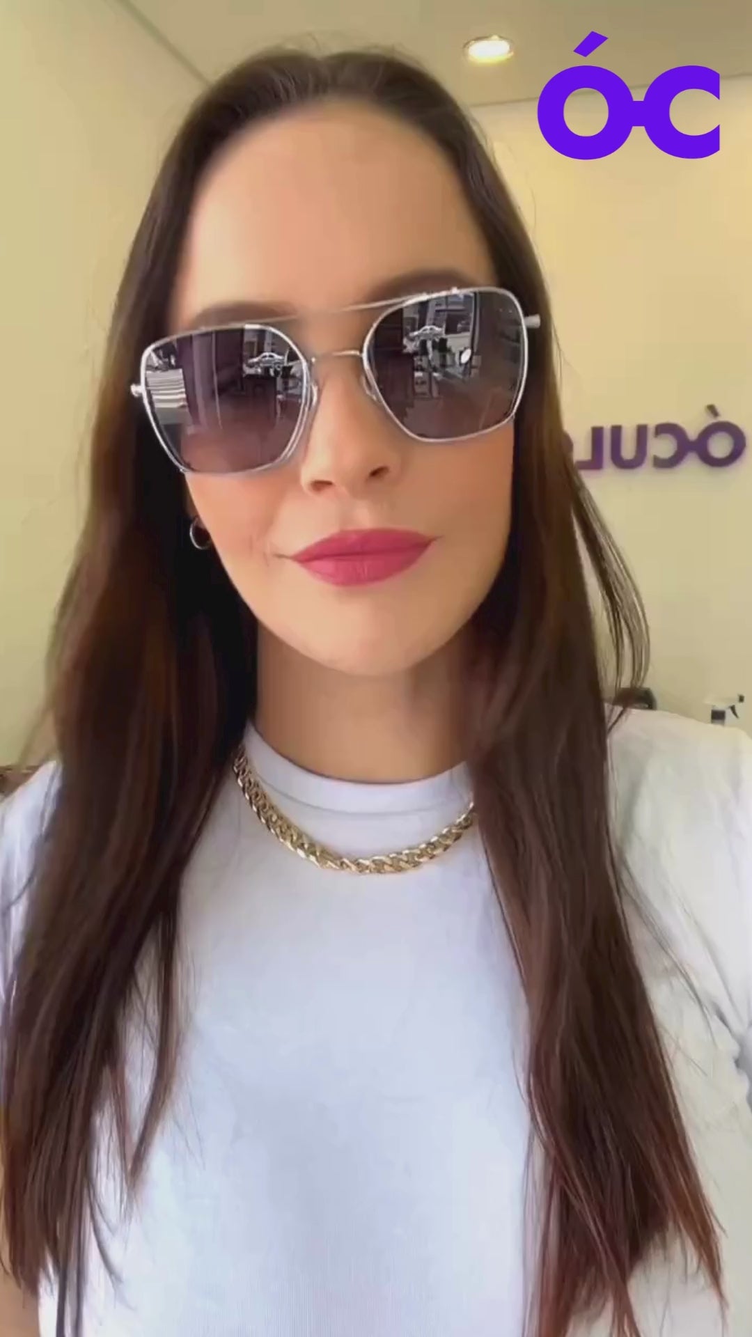 Armação de Óculos Clip on - Mirage - 80013