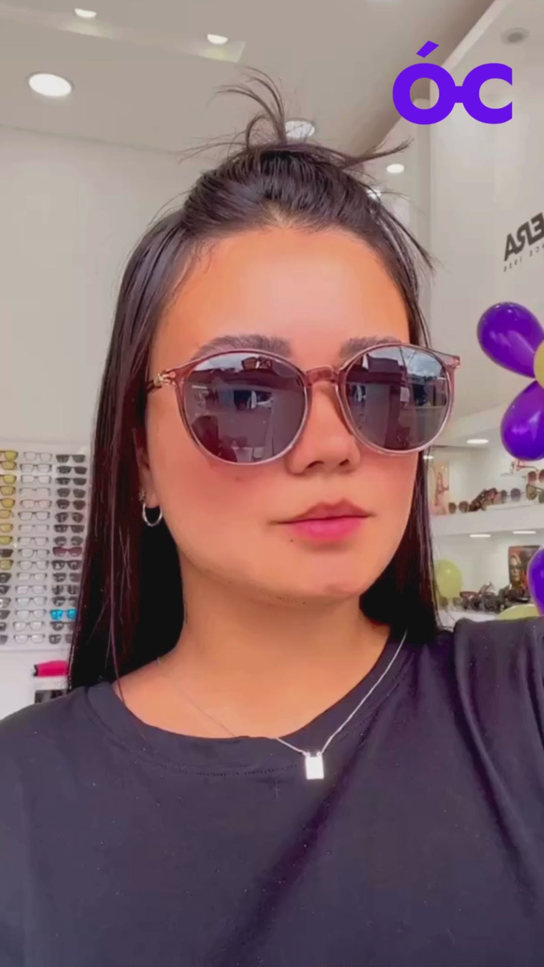 Armação de Óculos Clip on - Amber - 6511